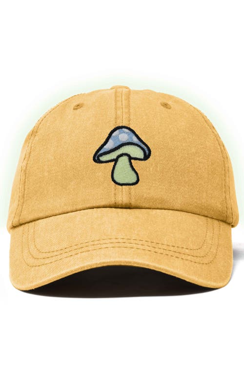 Dalix Mushroom Hat In Washed Gold