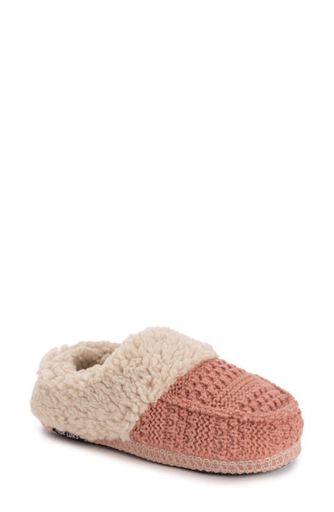 Moselle Faux Shearling Clog Slipper (Women)
