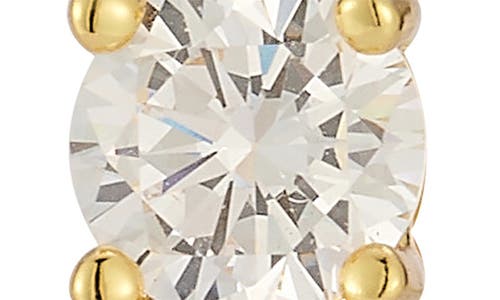 Shop Chloe & Madison Chloe And Madison Cubic Zirconia & Faux Pearl Stud Earrings In Gold