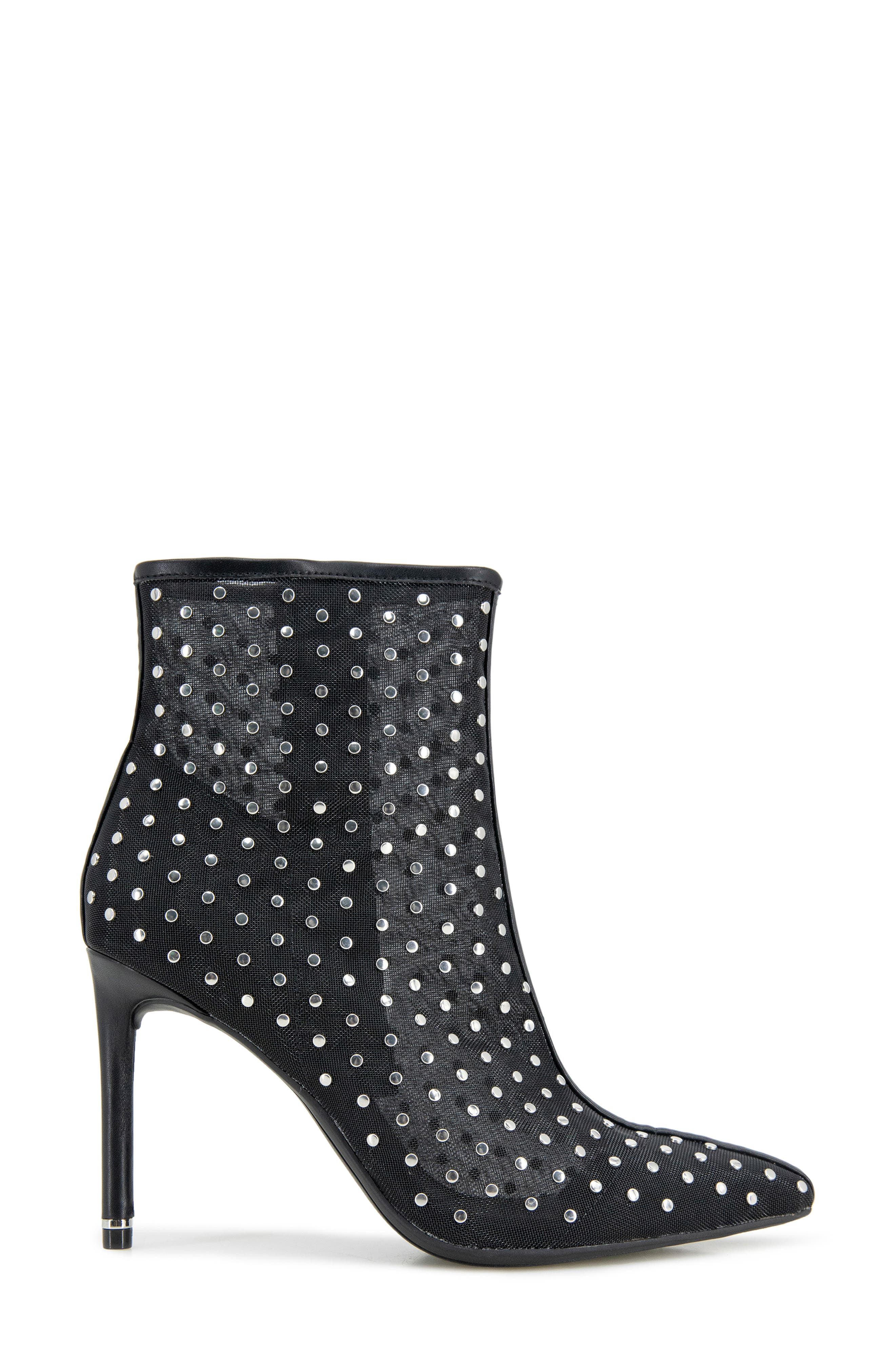 Kenneth Cole Quincy Stud Mesh Bootie, Alternate, color, 