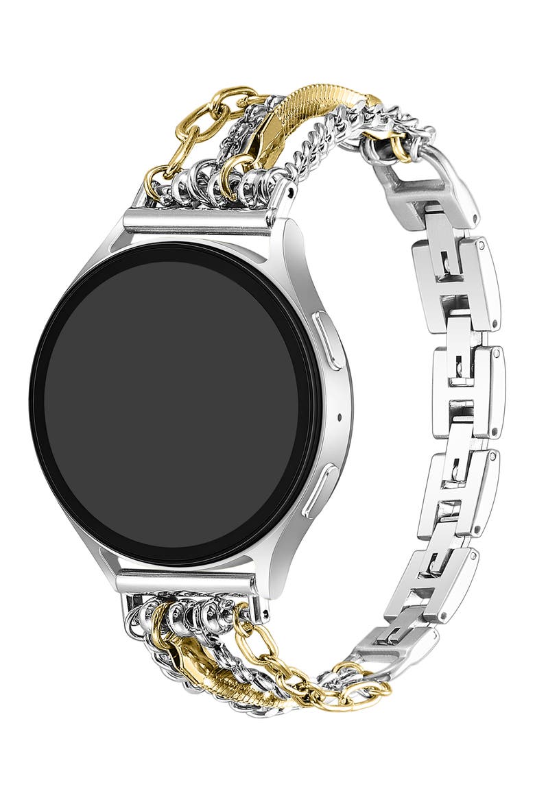 Luca Mixed Metal Chain Watchband, Alternate, color, SILVER/ GOLD
