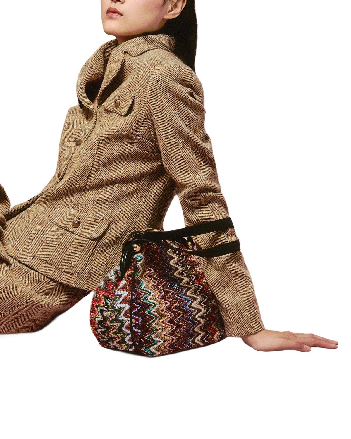 Anna Sui Bargello Granny Bag, Alternate, color, 