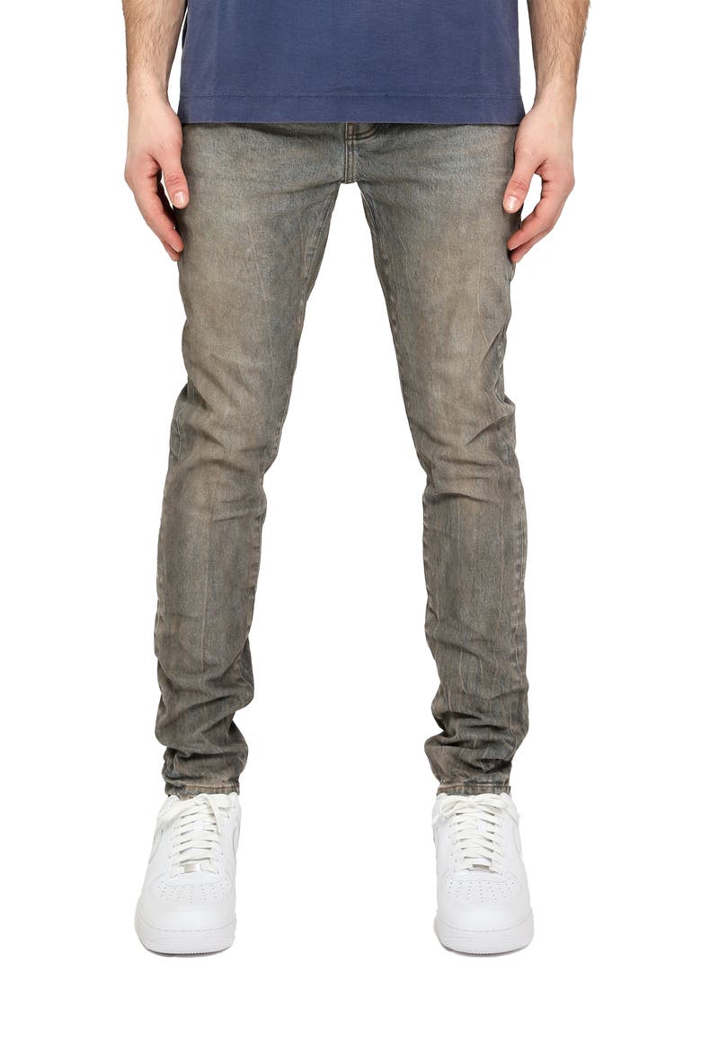 Monterrico Mud Skinny Fit Jeans, Main, color, LIGHT INDIGO