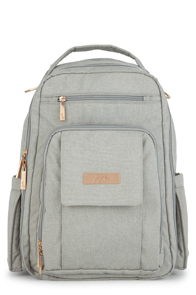 Ju-Ju-Be Be Right Back Diaper Backpack, Main, color, PEBBLE
