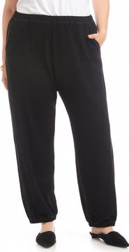 Karen Kane Brushed Double Knit Joggers
