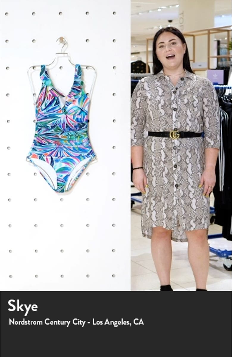 Palm Opulence One-Piece Swimsuit, sales video thumbnail