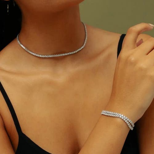 Anna Zuckerman Women's Classic White Bracelet In Platinum