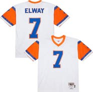 Mitchell & Ness Men's Mitchell & Ness John Elway White Denver Broncos 1994 Legacy Replica Jersey