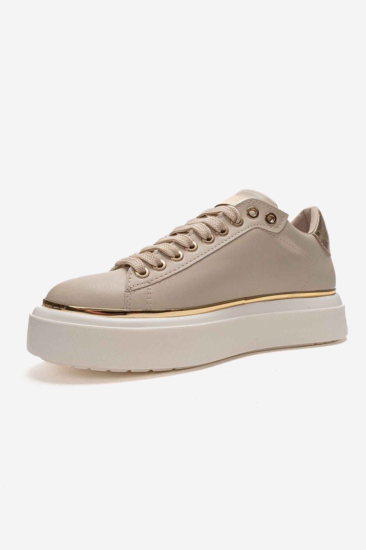 Borena Platform Sneaker, Alternate, color, Beige