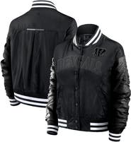 FANATICS Women's Fanatics Black Cincinnati Bengals Elements Wave Full-Snap Jacket