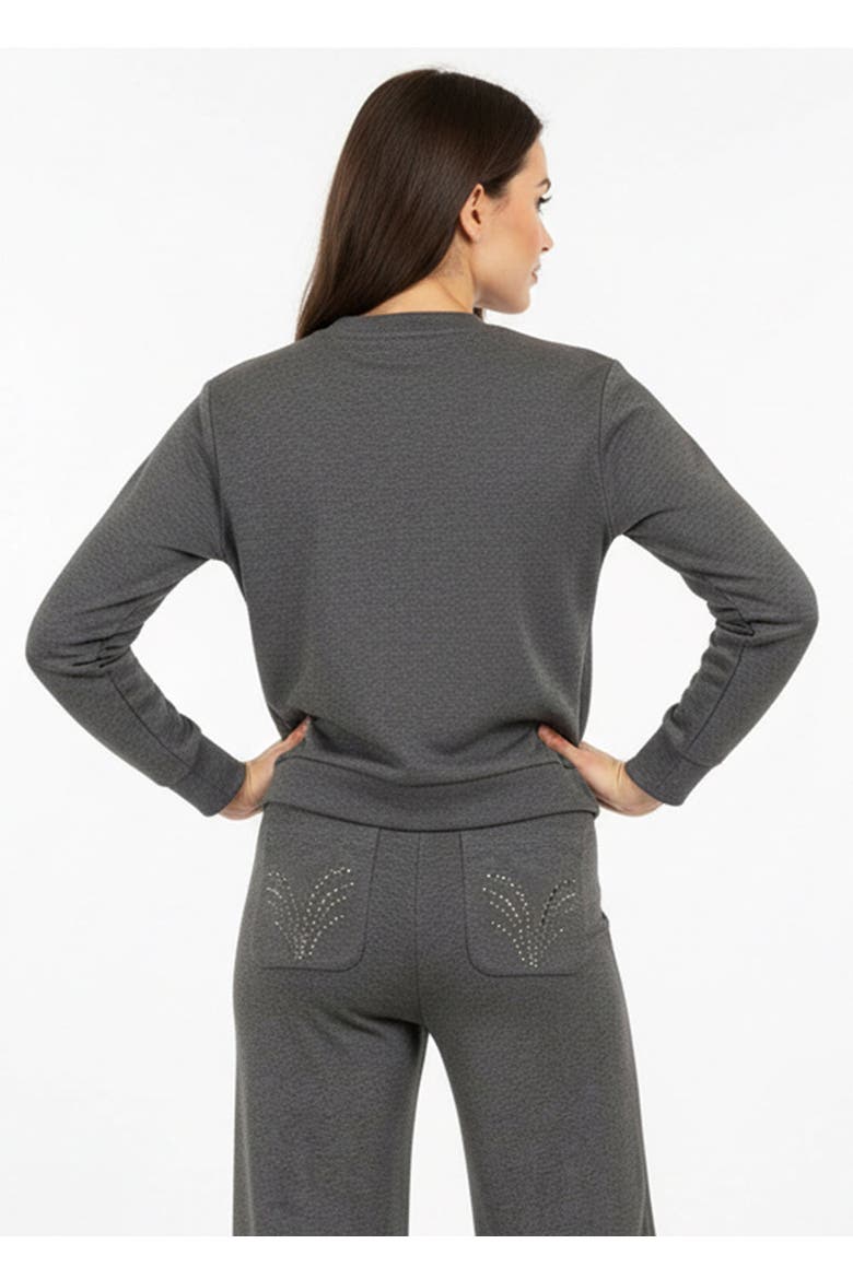 Fara Sweatshirt, Alternate, color, ANTHRACITE