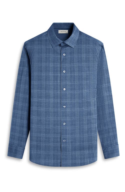 Bugatchi Jimmy Ooohcotton® Print Button-up Shirt In Navy