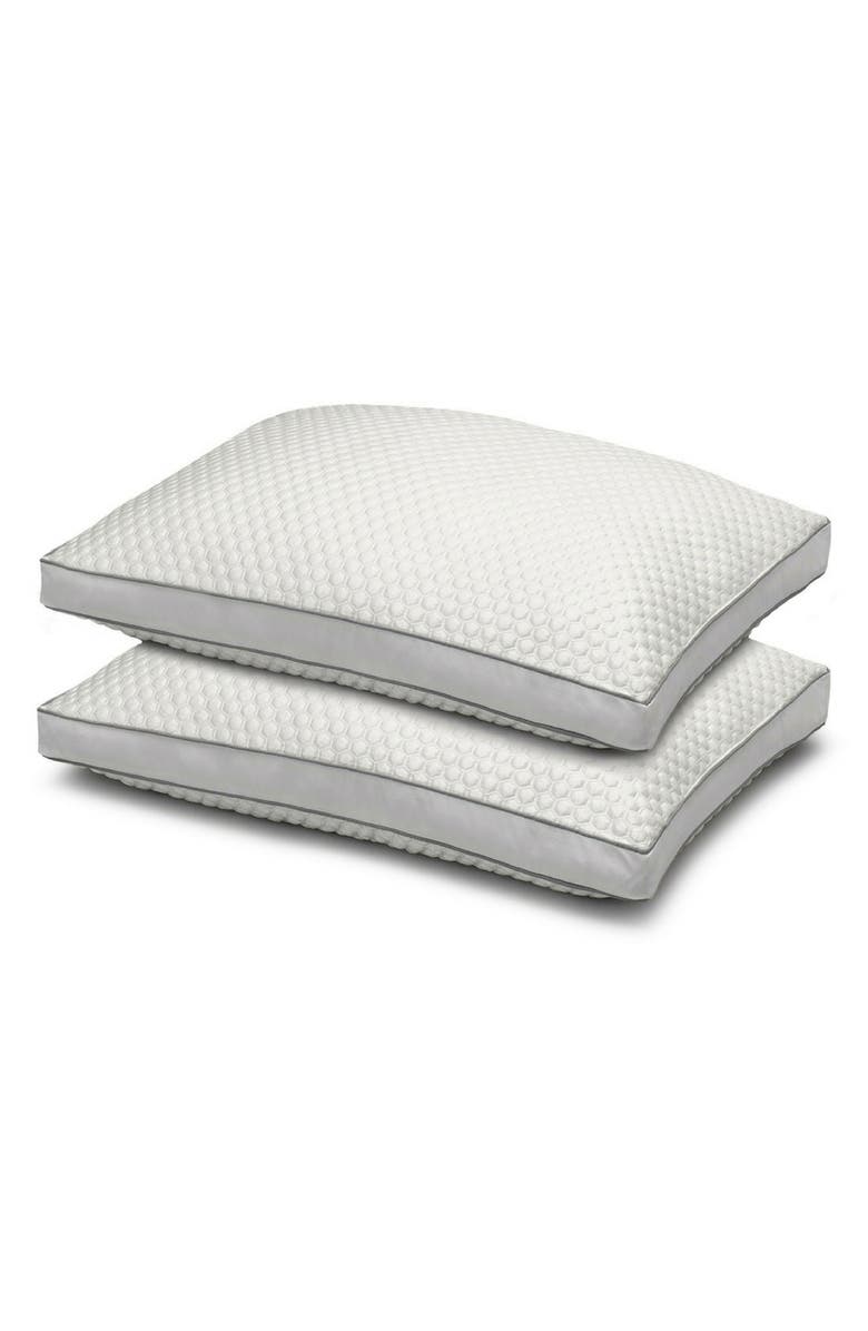 ELLA JAYNE HOME Arctic Chill Super Cooling Gel Fiber Pillow - Set of 2, Main, color, 