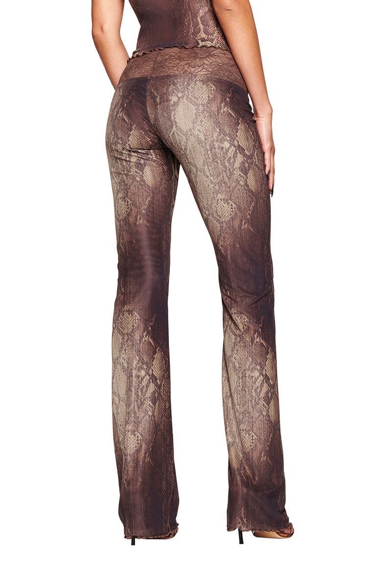 Silo Snakeskin Print Pants, Alternate, color, SNAKE