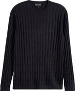Emporio Armani Ribbed Crewneck Sweater