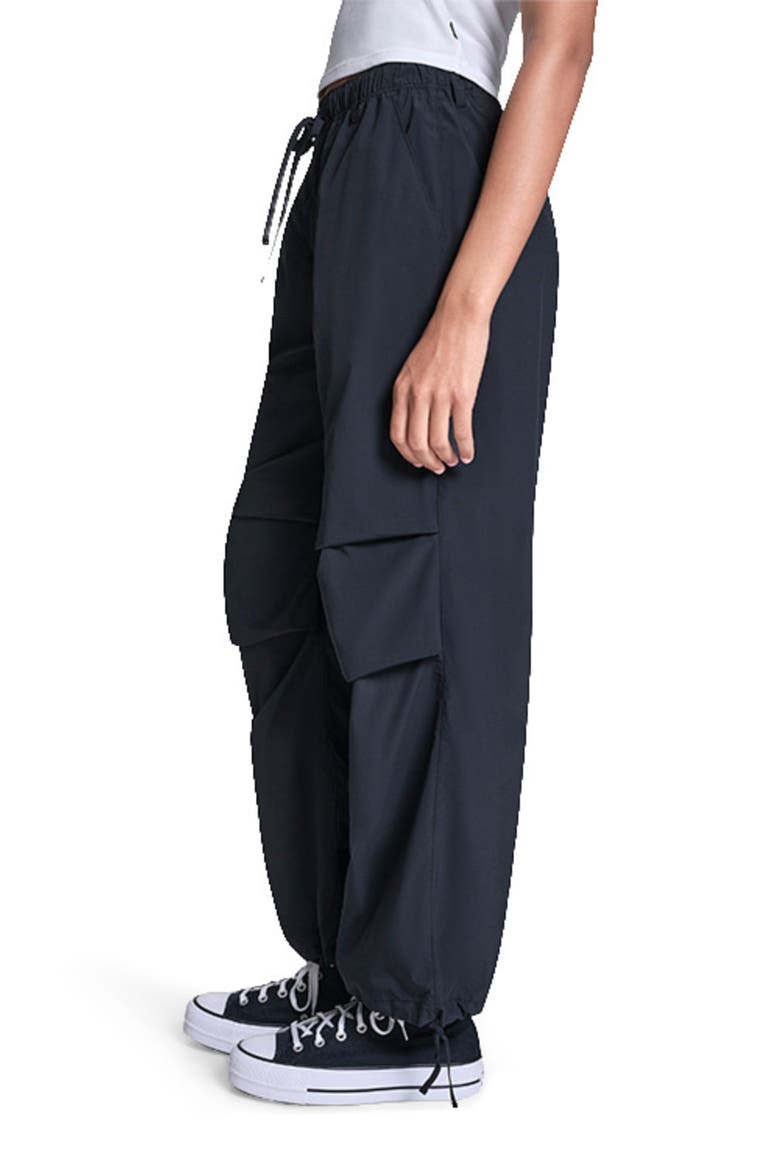 Loose-Fit Tech Pants, Alternate, color, CONVERSE BLACK