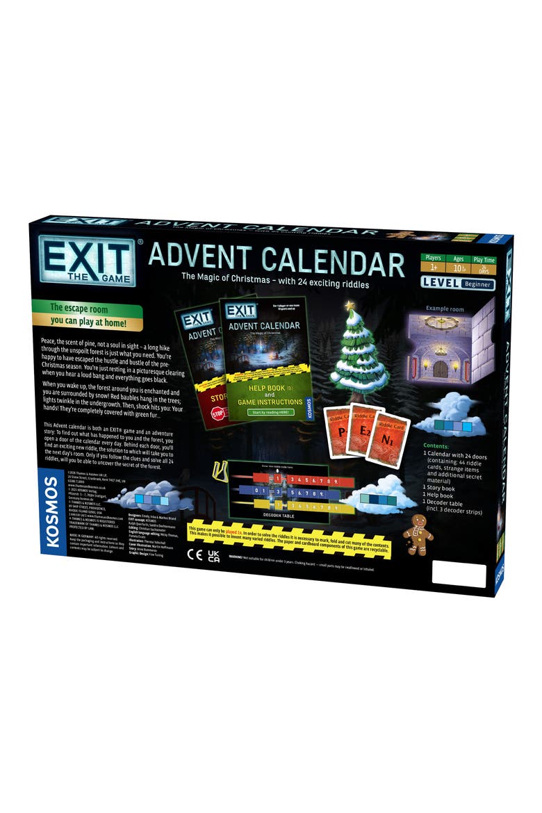 Exit the Game Advent Calender, Alternate, color, ASST