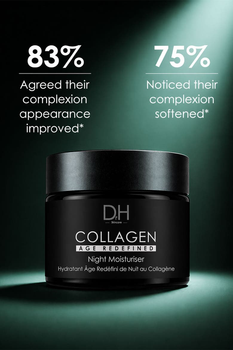 Collagen Anti-Aging Night Moisturizer 60ml for Loss of Firmness, Anti-Aging, Alternate, color, White