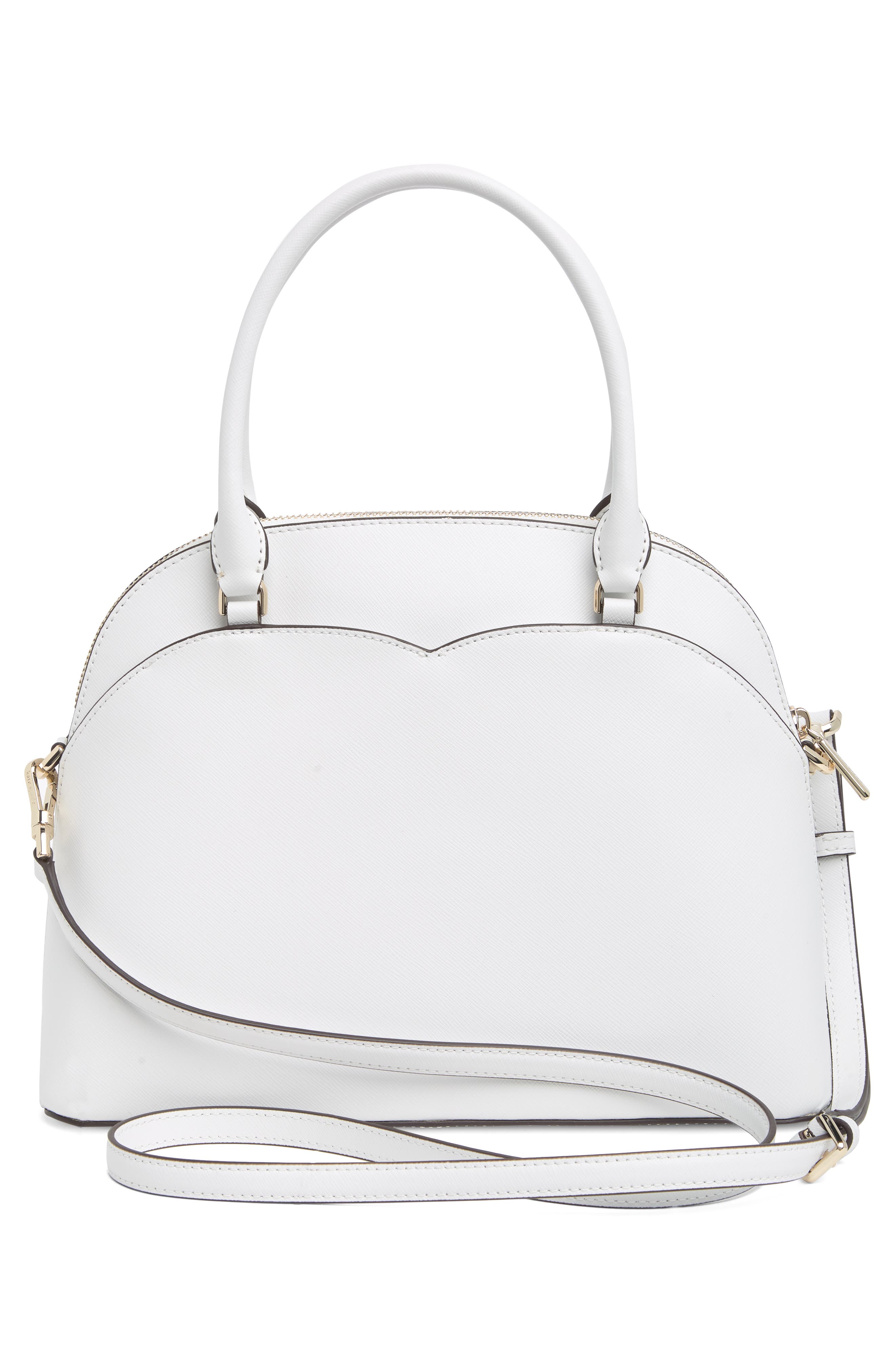 Kate Spade New York payton dome leather satchel, Alternate, color, 