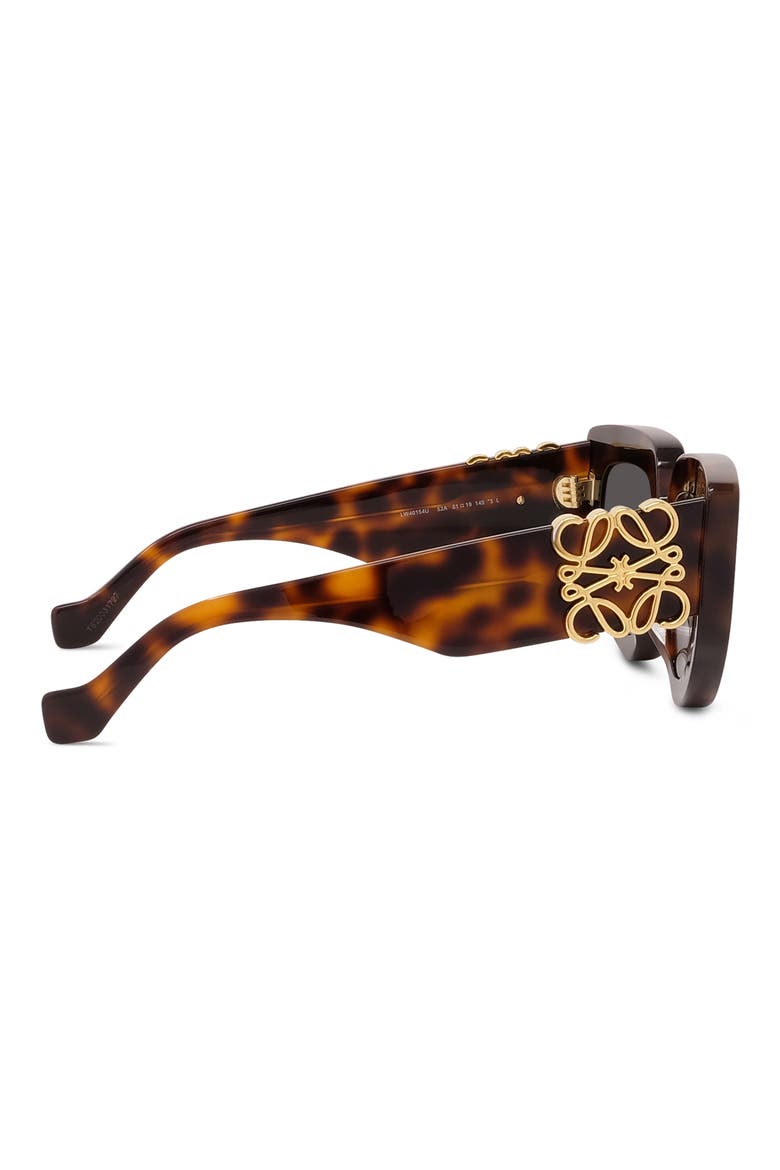 Anagram 51mm Geometric Sunglasses, Alternate, color, DARK HAVANA / SMOKE