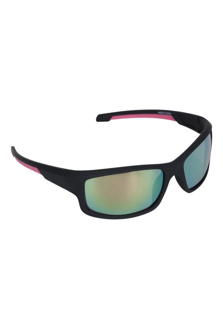 Rush Sporty Sunglasses, Alternate, color, Pink