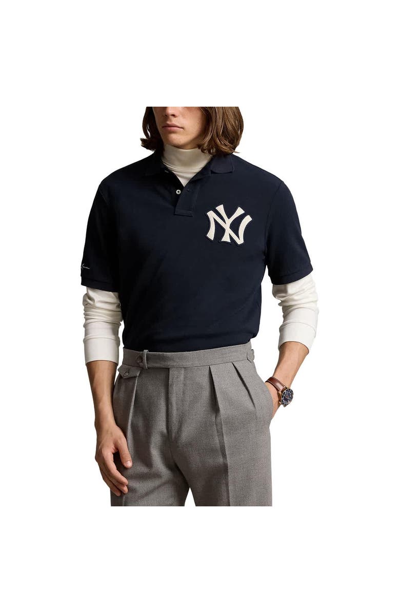 Polo Ralph Lauren Men's Polo Ralph Lauren Navy New York Yankees Polo, Main, color,
