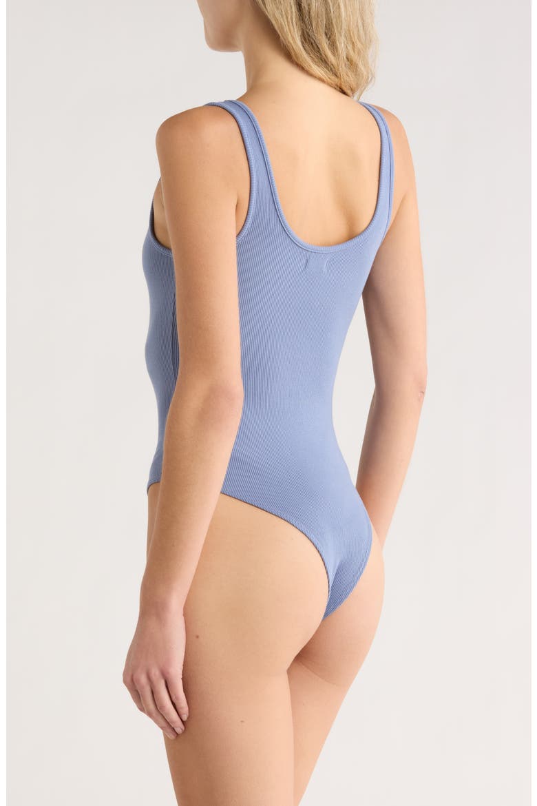 Nica Scoop Neck Tank Bodysuit, Alternate, color, WILD WIND
