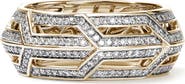John Hardy 14K Gold & Diamond Icon 50 Band Ring