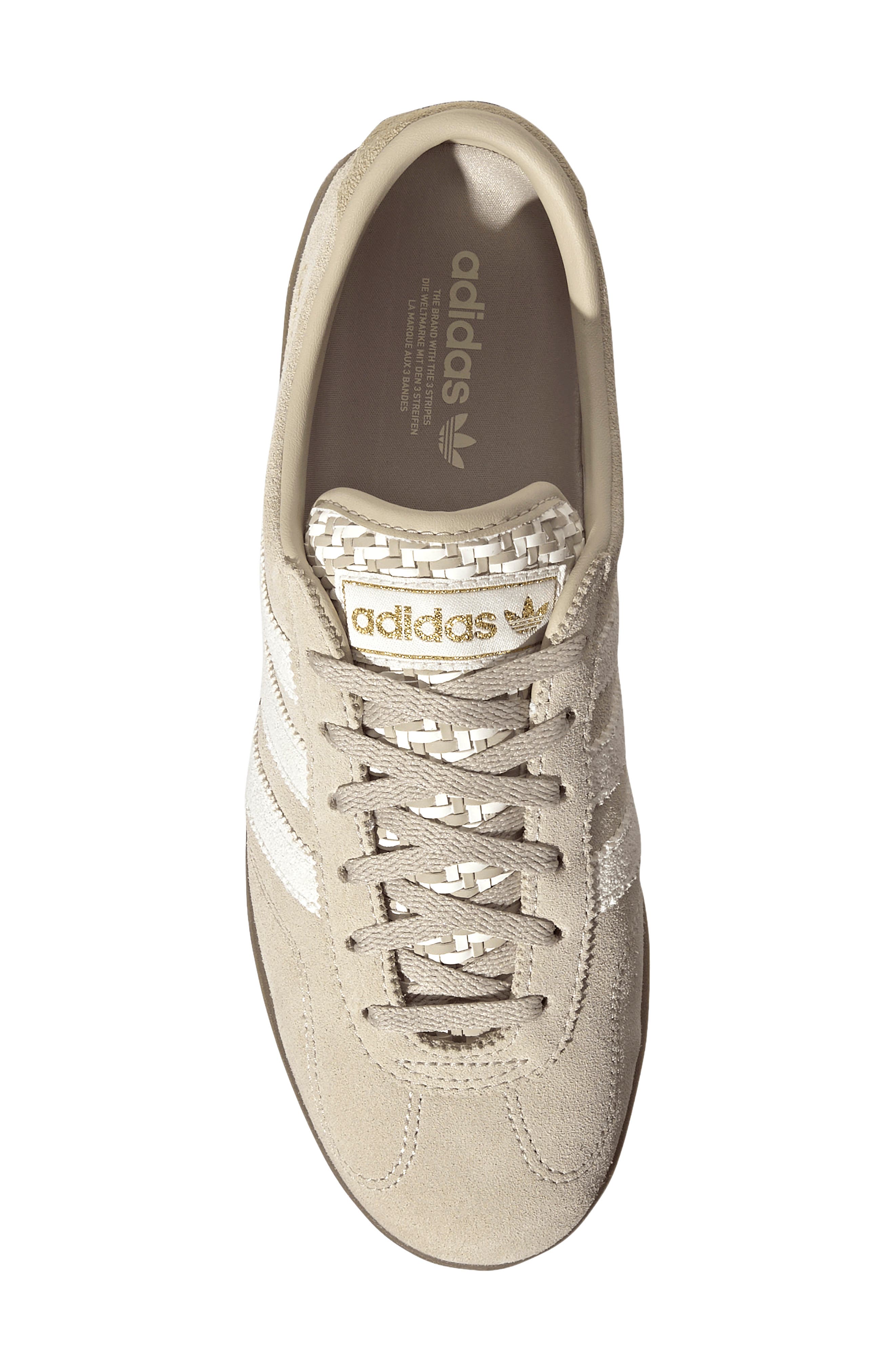 Gazelle Low Pro Sneaker, Alternate, color, KHAKI THREE/OFF WHITE/GUM5