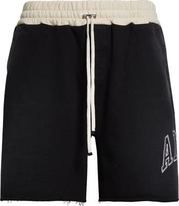 フリースジャケット AUTRY COTTON FLEECE SHORTS AMIRI Collegiate Cutoff Cotton Fleece Shorts | Nordstrom