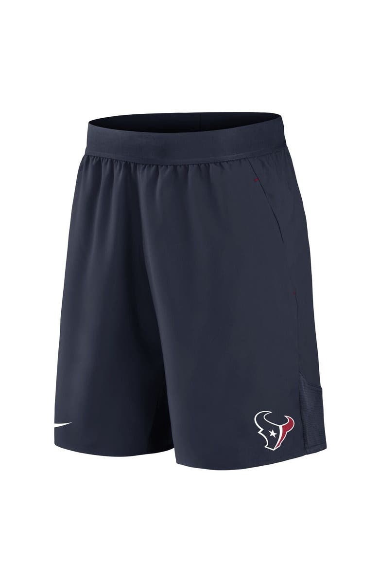 Nike Men's Nike Navy Houston Texans Stretch Woven Shorts, Alternate, color, 