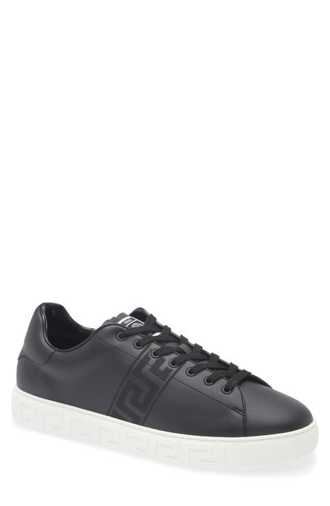 Barocco Greca Jacquard Low Top Sneaker (Men)