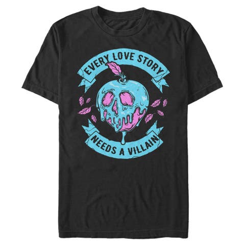 Men's Disney Every Love Story Needs a Villain  Graphic T-Shirt