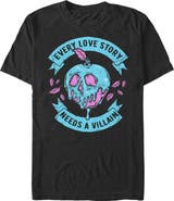 Disney Men's Disney Every Love Story Needs a Villain  Graphic T-Shirt
