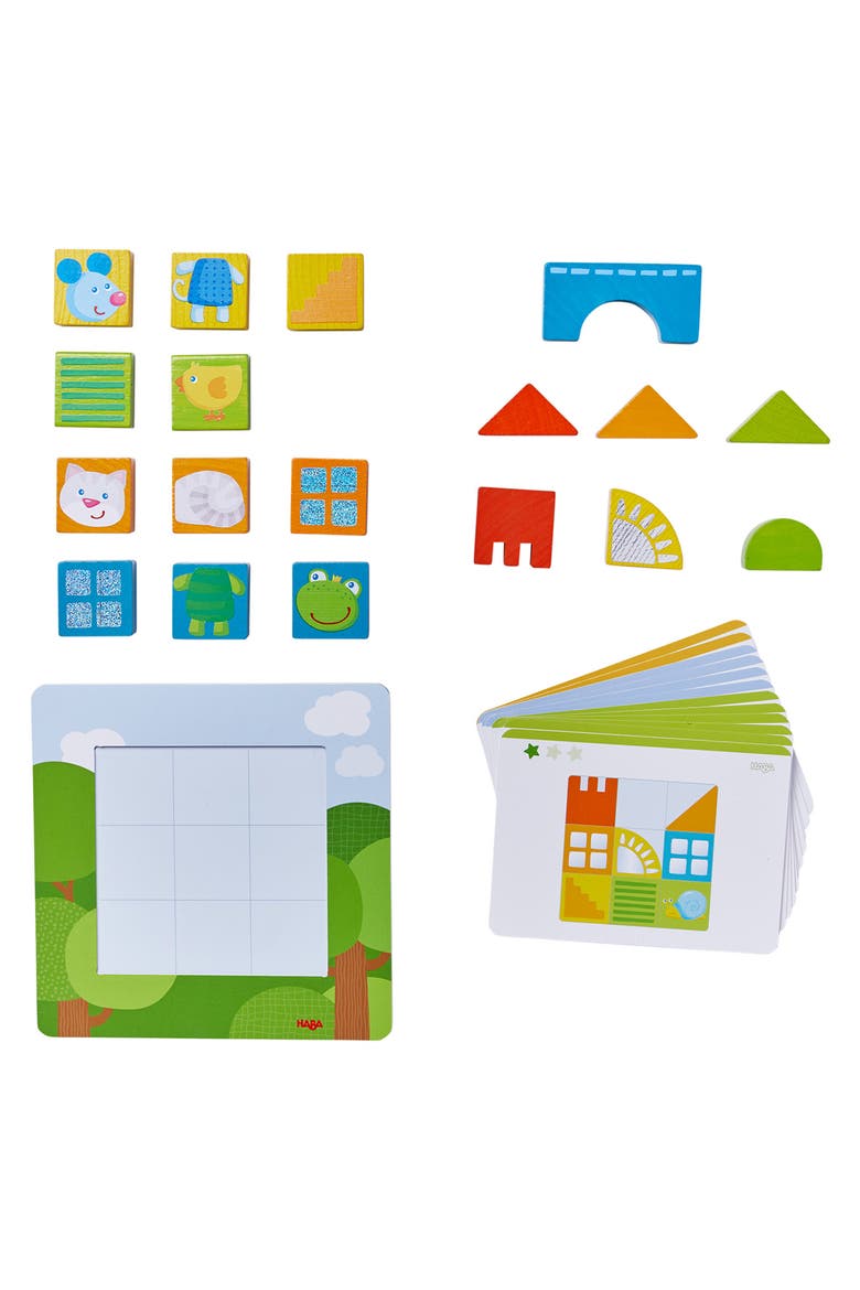 Animal Squares Arranging Game, Alternate, color, MULTI