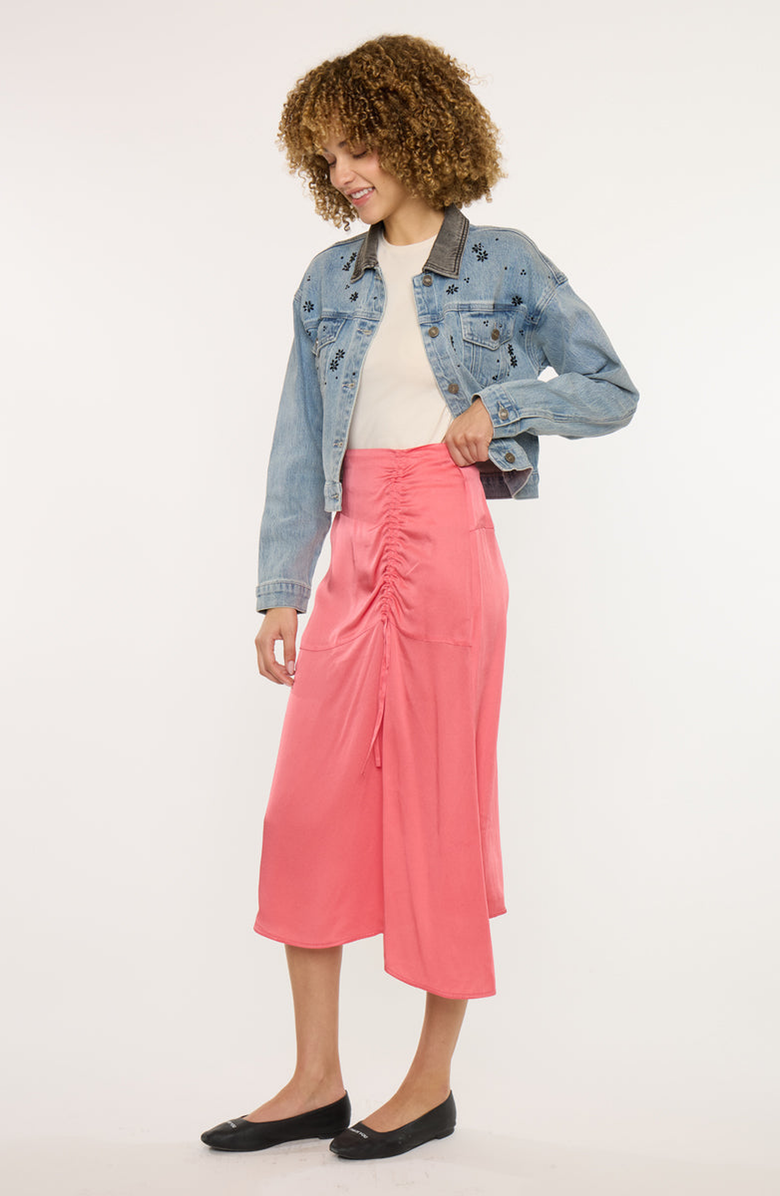 KanCan Lucca Denim Crop Jacket, Alternate, color, Medium Wash