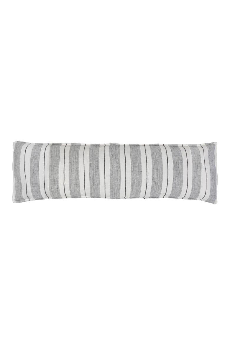 Laguna Body Pillow, Main, color, GREY/CHARCOAL