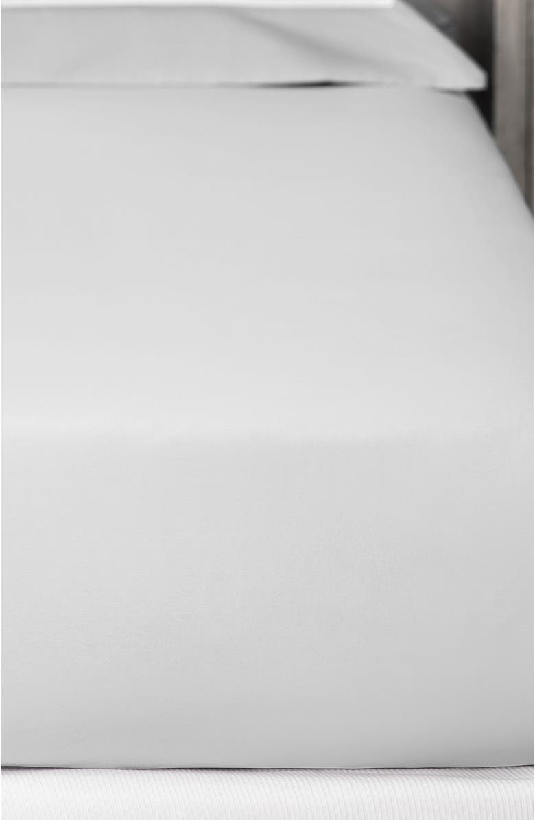 Togas Plaza Fitted Sheet, Alternate, color, Grey