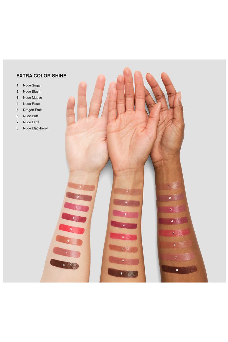 Extra Shine Lipstick with Jojoba Oil, Alternate, color, NUDE LATTE