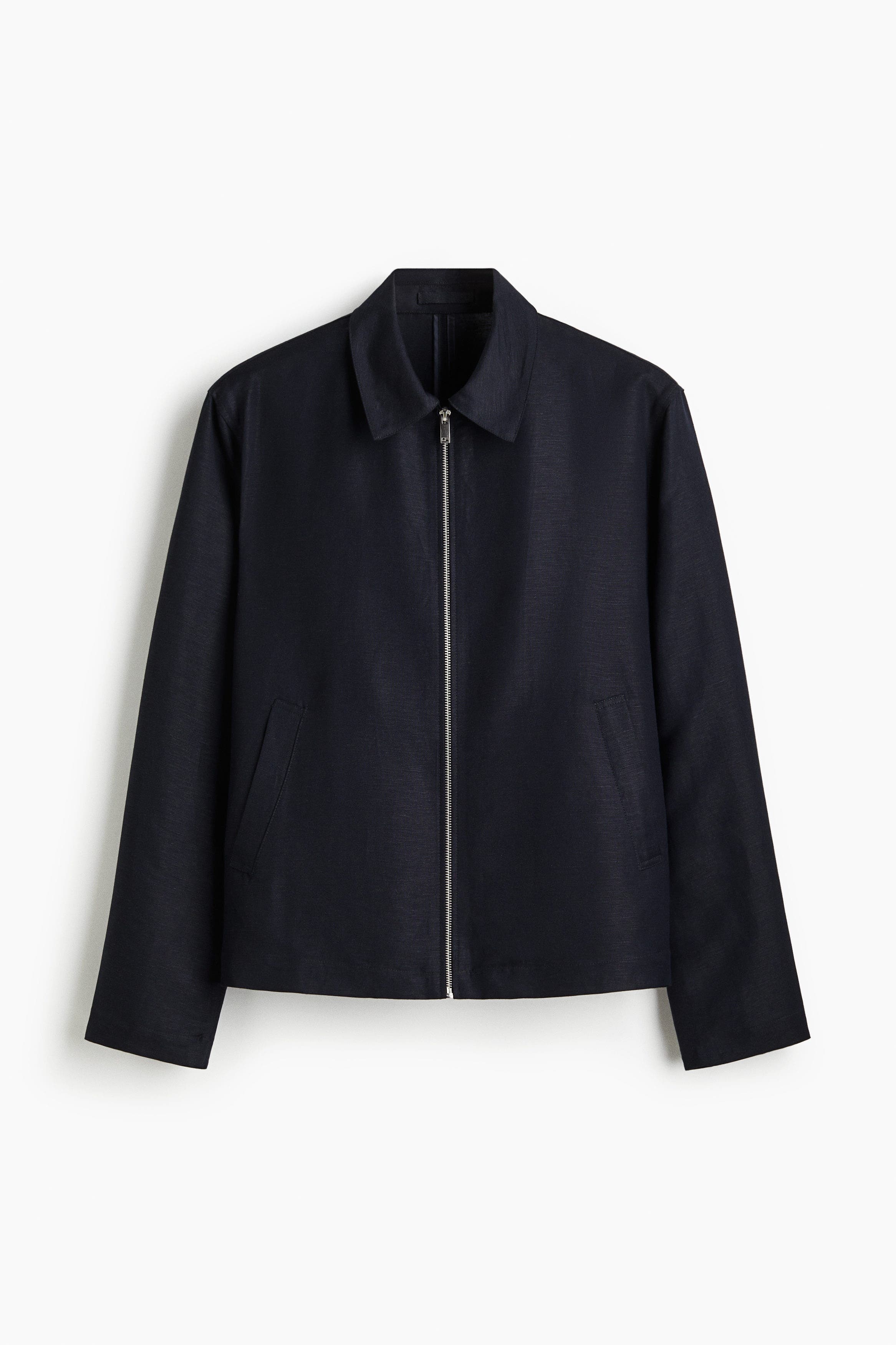 Regular Fit Linen-blend Jacket - image 3
