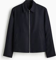 H&M Regular Fit Linen-blend Jacket