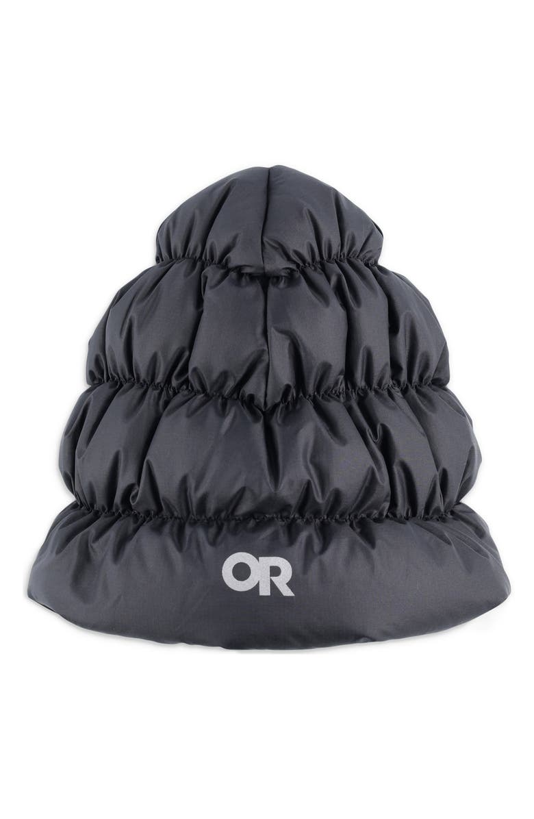 Outdoor Research Coldfront 650 Fill Power Down Beanie, Main, color, Solid Black