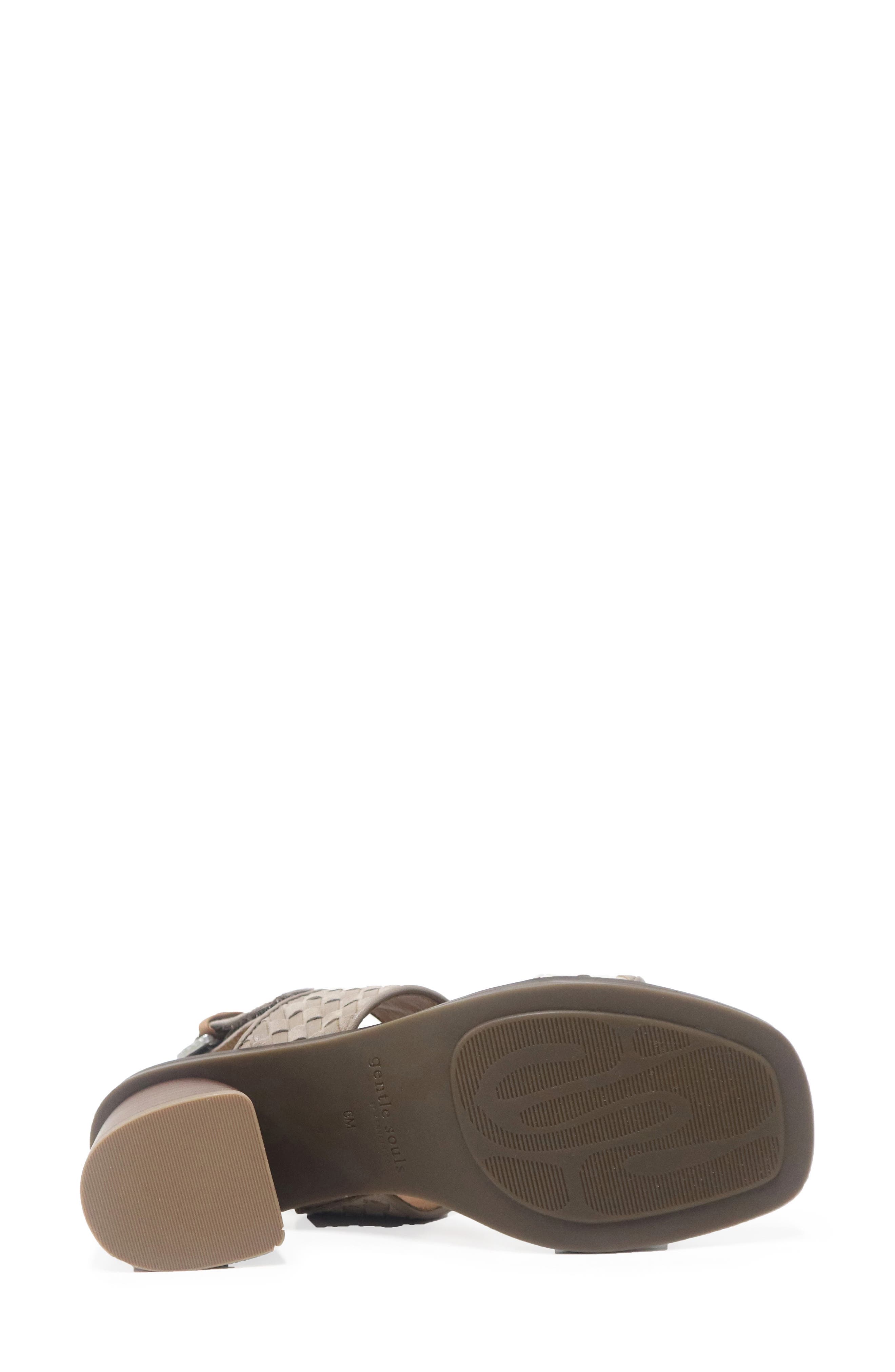 Manda Sandal, Alternate, color, MUSHROOM LEATHER