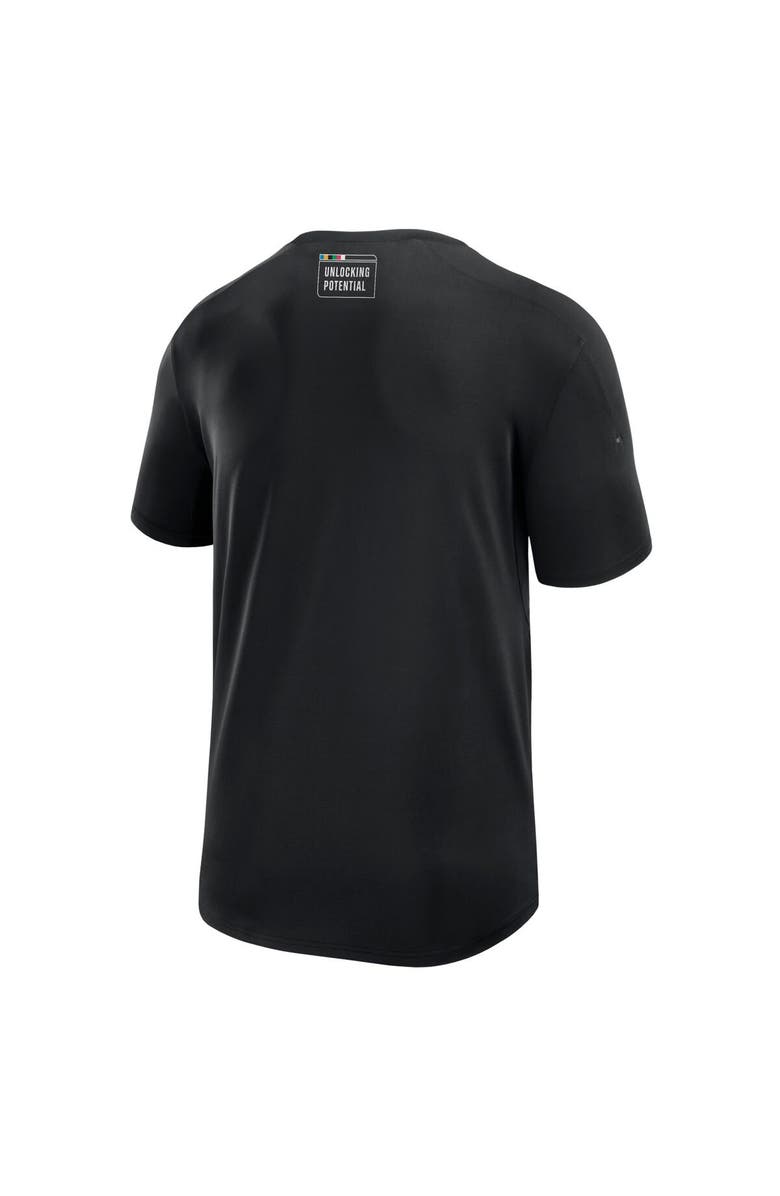 FANATICS Men's Fanatics Branded Black Olympic Games Inspired Stack T-Shirt, Alternate, color, 