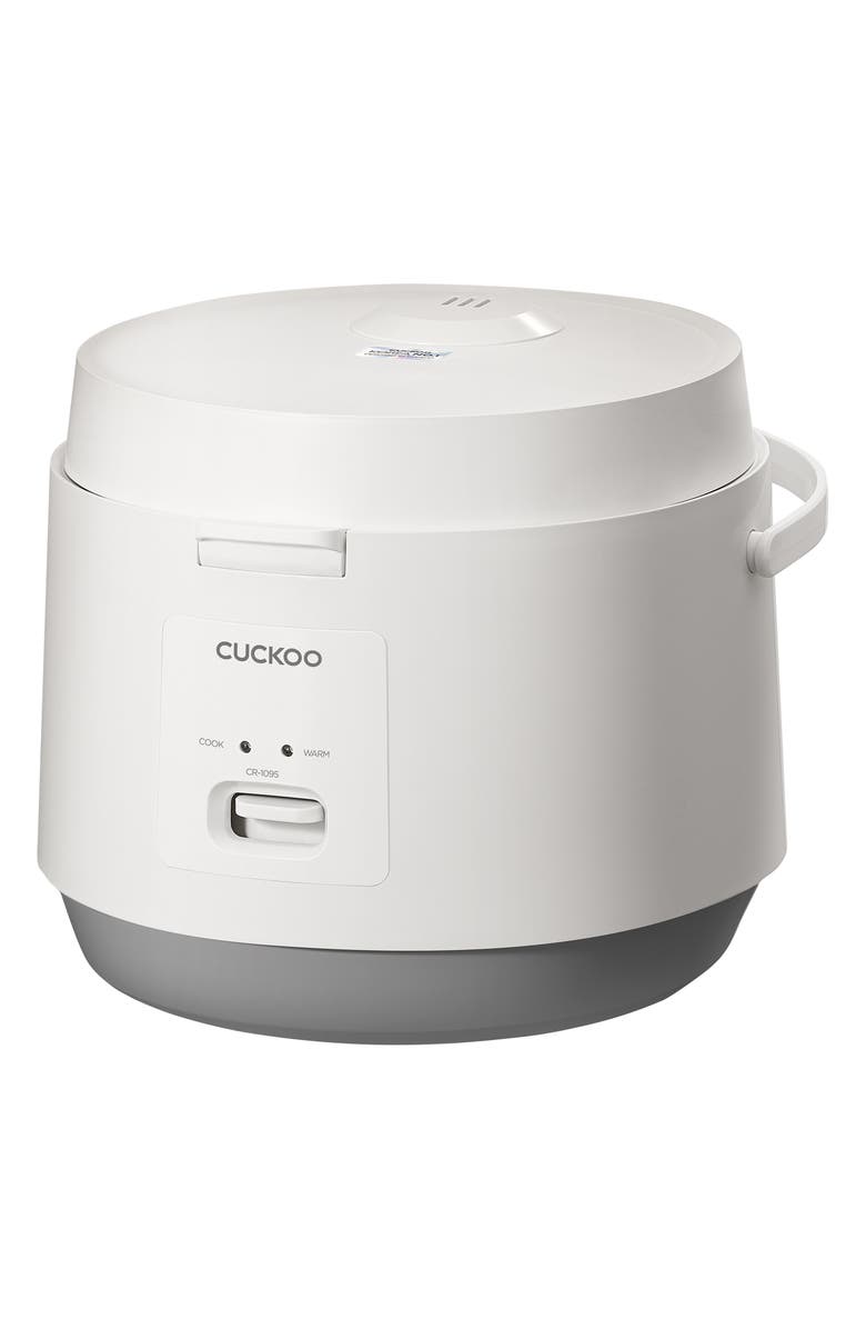 Cuckoo Micom 6-Cup Rice Cooker, Alternate, color, White