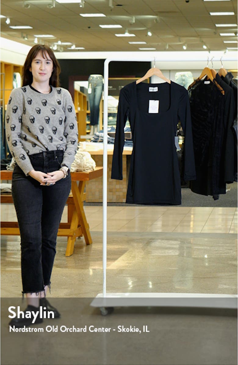 Back in Time Long Sleeve Minidress, sales video thumbnail