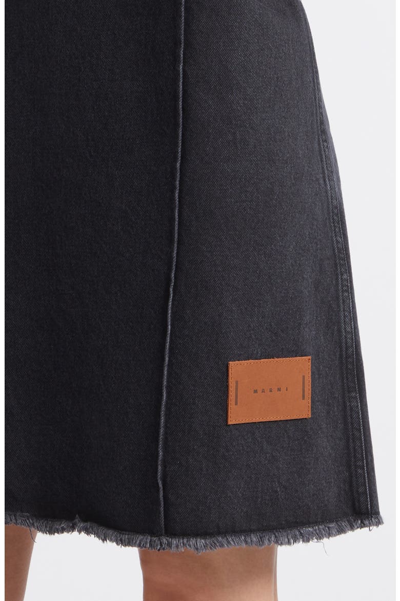 Sleeveless Denim Dress, Alternate, color, 00N99 BLACK