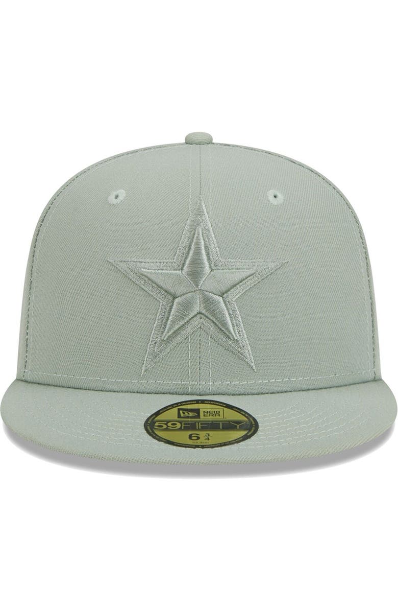 New Era Men's New Era Green Dallas Cowboys Color Pack 59FIFTY Fitted Hat, Alternate, color, 