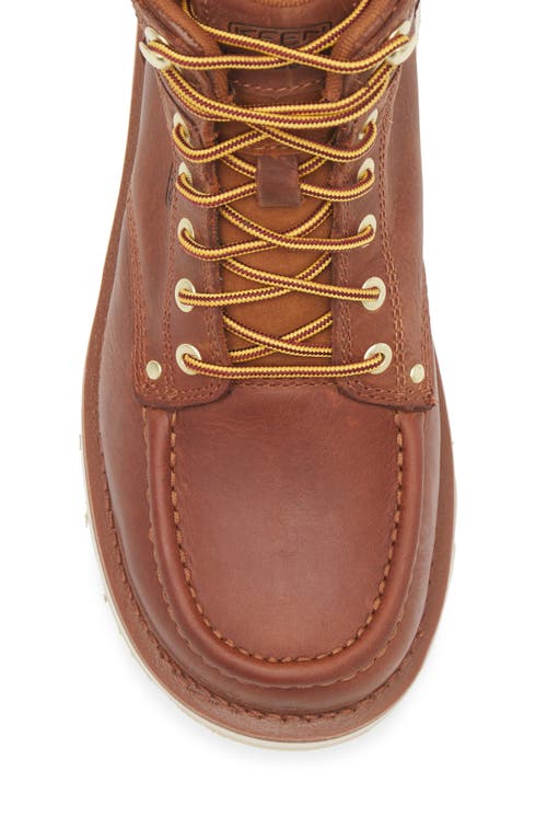 Noon Goons X Keen Cincinnati Work Boot In Leather Brown