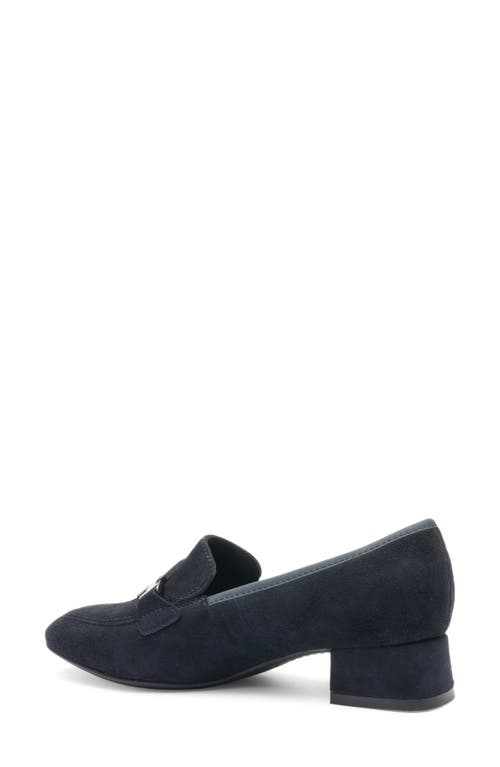 Ara Giza Loafer Pump In Blue
